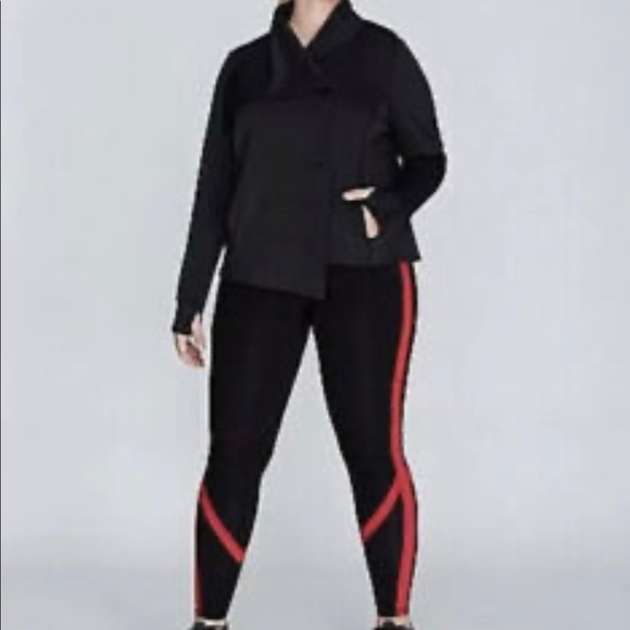 Livi Active Jackets & Blazers - Lane Bryant Livi active wear Lane Bryant LIVI black yoga jacket NWT